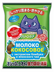 Наполнитель "Молоко кокосовое" с экстрактом бамбука и японского чая