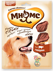 Мнямс Стейки для собак крупных пород