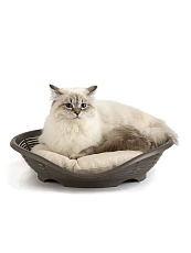 Bama pet Лежанка Pasha, с подушкой