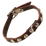 Gamma Ошейник-мини кожаный с украшением