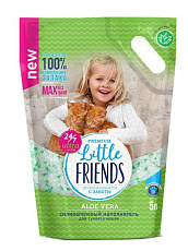 Little Friends Aloe Vera Cиликагелевый наполнитель