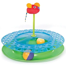 Petstages Игрушка для кошек Трек с 2 мячиками