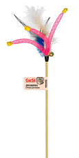 GoSi Махалка-дразнилка Перо и трубочки-пружинки