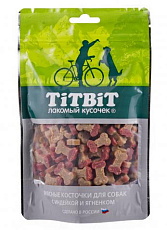 ТИТБИТ Косточки мясные с индейкой и ягненком