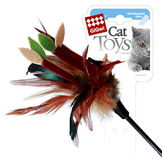 GiGwi Дразнилка на стеке с листиками