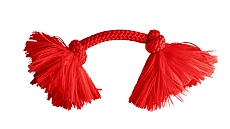 Playology Жевательный канат DRI-TECH ROPE с ароматом говядины, красный