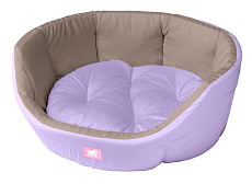 Ferplast Лежанка DIAMANTE, сиреневый с серым
