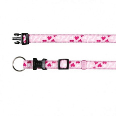 Trixie Ошейник Modern Art Collar Rose Hearts