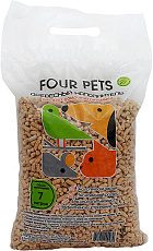 FOUR PETS древесный наполнитель