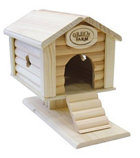 Green Farm Избушка на курьих ножках для мелких грызунов