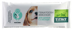 ТИТБИТ Гематоген мясной для щенков