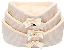 ДиАнКари Лежанка "Турецкий хлопок" (Бежевый горох)