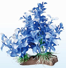 Marlin Aquarium Искусственное растение (синее) YM-5605
