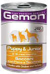 Gemon Консервы Dog Puppy Chicken/Turkey