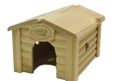 Green Farm Дом с коньковой крышей для мелких грызунов