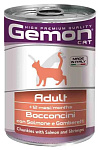 Gemon Консервы Cat Adult Salmon/Shrimps