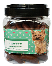 O'dog Колбаски - Мясо кролика, 750 г