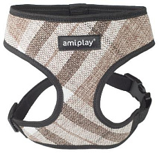 Шлейка регулируемая AmiPlay Scout London (Бежевая)