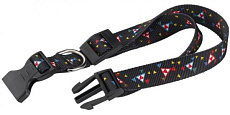 Ferplast Ошейник "CLUB KANDINSKY", рисунок/черный