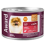 Award Dog Паштет (Ягненок с яблоком)