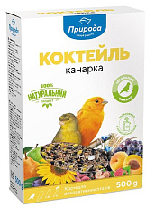 Природа Премиум корм Коктейль Канарейка для канареек и декоративных птиц