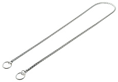 V.I.Pet Цепочка-кобра рывковая хромированная