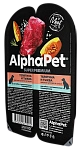 AlphaPet Superpremium Dog Теленок и тыква в соусе