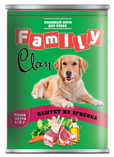 Clan Family Паштет из ягненка для собак