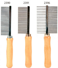 Расческа "TRIXIE" с деревянной ручкой