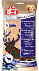 8 in 1 Minis (Оленина и черника, с просом), 100 г