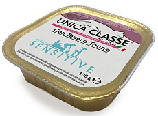 Unica Classe Sensitive Паштет с тунцом для кошек