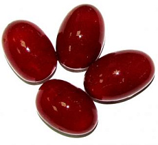 Яйцо декоративное (4 шт), матовое