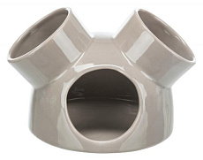 Домик "Trixie" с тремя входами, темно-коричневый