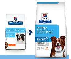 Hill's Prescription Diet Derm Defense Skin Care для собак (курица)