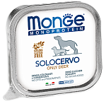 Monge Solo Adult Dog Паштет (Оленина)