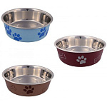 Trixie Миска из металла с пластиковым покрытием
