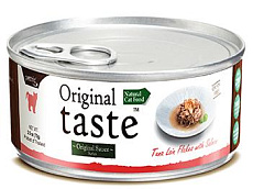 Original Tasty хлопья из филе тунца с диким лососем в соусе