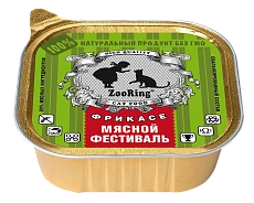 ZooRing Паштет Мясной фестиваль для кошек
