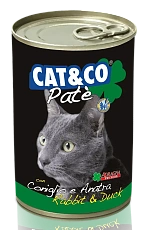 Adragna Cat&Co Паштет из кролика и утки