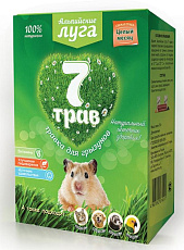 Альпийские луга "7 трав" Травка для грызунов, 50 г