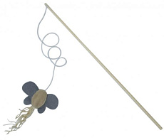 COMFY GAIA Удочка с мотыльком, 40 см