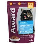 Award Cat Sterilized (Лосось в соусе)