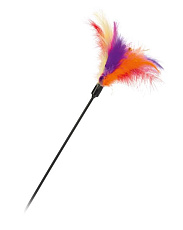 Beeztees Дразнилка для кошек с разноцветными перьями