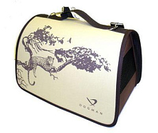 Dogman Сумка-переноска "Лира Сафари", бежевая