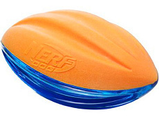 Nerf Dog Мяч для регби из вспененной резины и ТПР