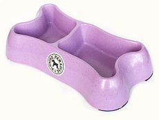 For Friends Миска бамбуковая двойная Косточка 0,30 л+0,25 л