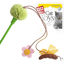 GiGwi Дразнилка с пчелой и цветочком 45 см