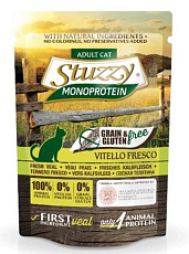 Stuzzy Monoprotein Паучи для кошек (свежая телятина)