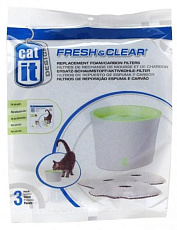 Catit Сменный угольный фильтр (3 шт/уп)