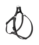 CAMON Шлея с двойным ремнём и пластиковыми пряжками, черная